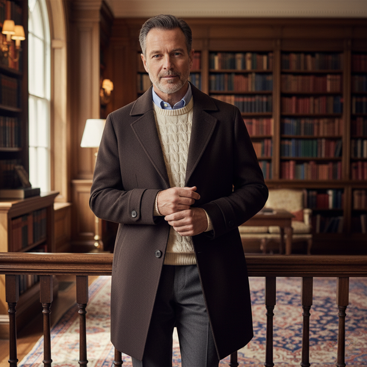 Oakcrest - herre stilren skræddersyet Overcoat