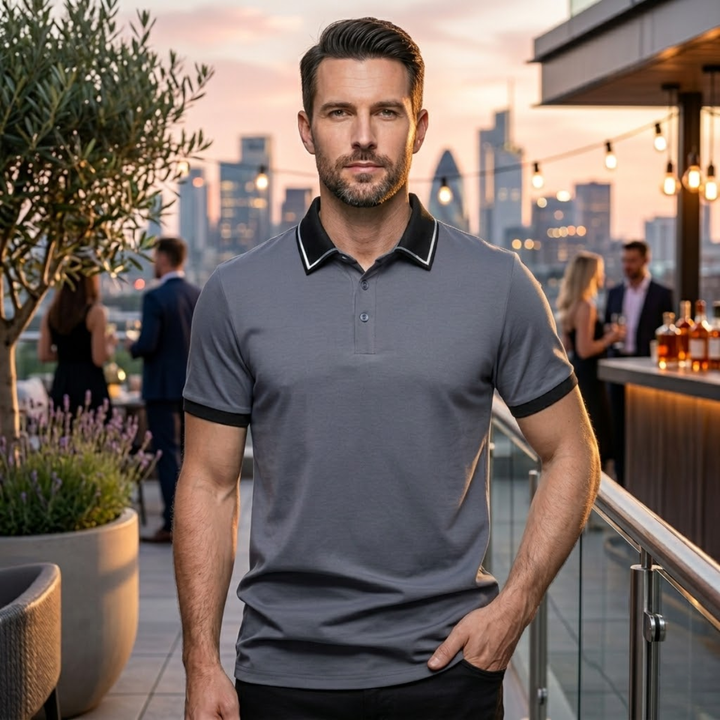 Freja Andersen | Herre stilren poloshirt