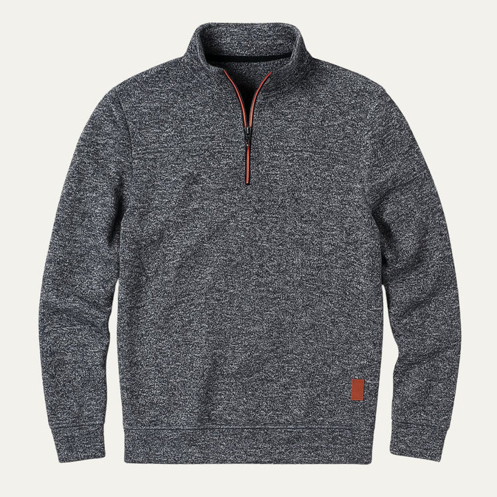 Highland halv lynlås trøje - fleecetrøje-sweatshirt til mænd