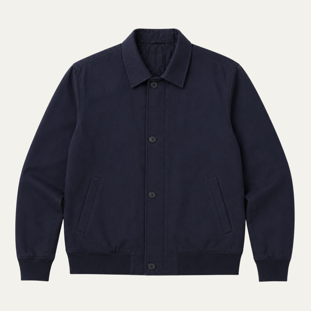 Freja Andersen | Herre slim fit let afslappet Zip jakke