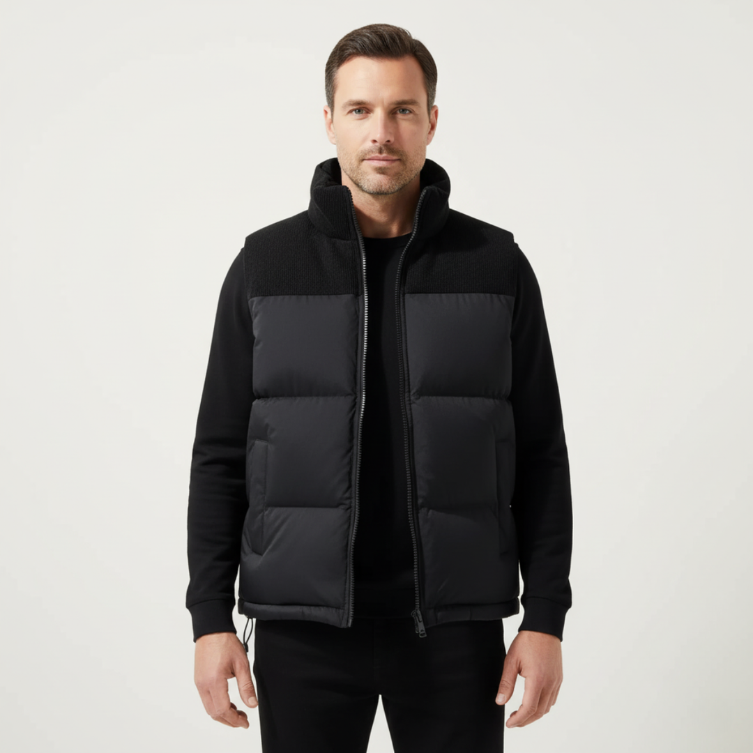 Port Isaac herre Stylish quiltet puffer Gilet