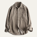 Glenmore Park herre vintage fløjl skjortejakke