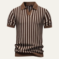 Freja Andersen | Herre strik stilren poloshirt