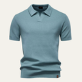 Freja Andersen | Herre strik poloshirt