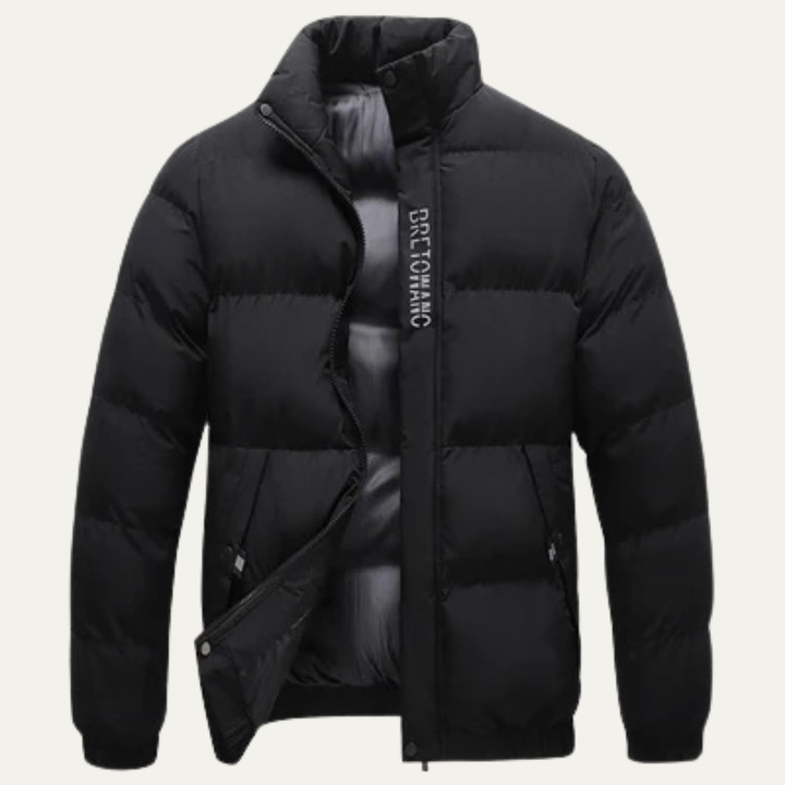 Freja Andersen | Herre vinter pufferjakke - varm tyk Padded frakke
