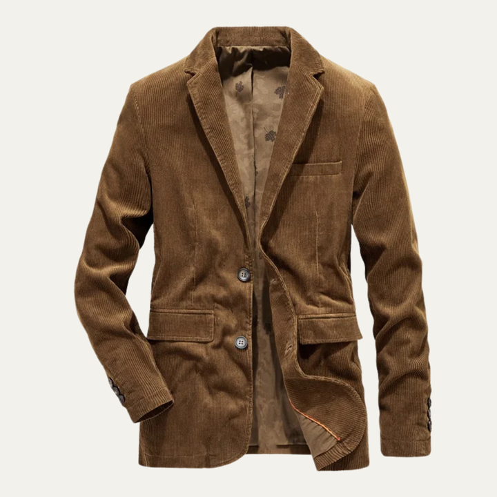 Freja Andersen | Herre vintage business fløjl blazer