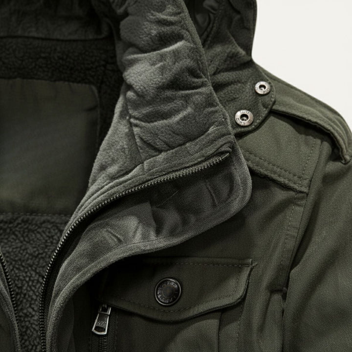 Freja Andersen | Herre Insulated vinter Parka jakke med Hood