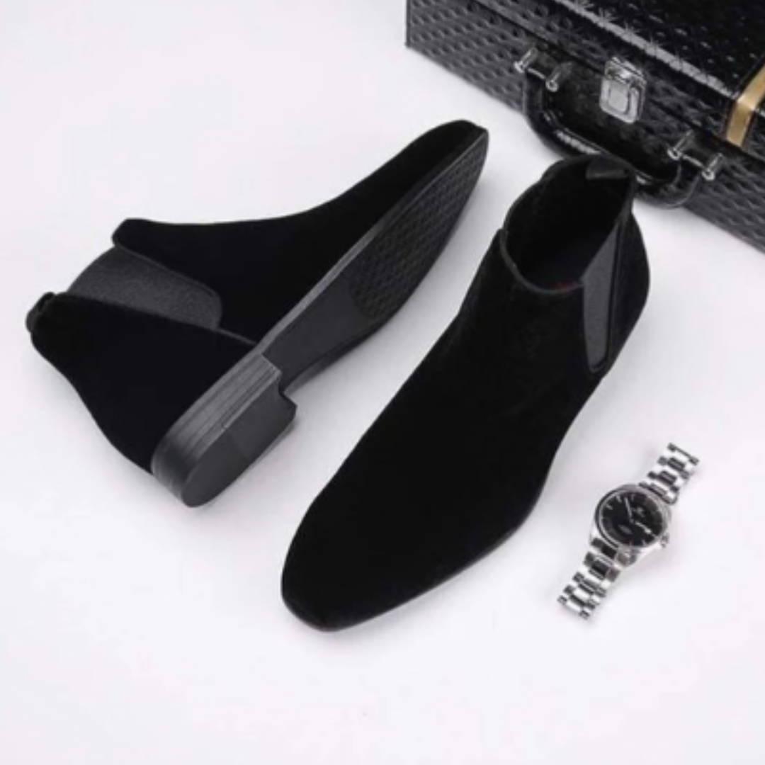 Rockwell | Herre Elegant ruskind Chelsea Ankle støvler