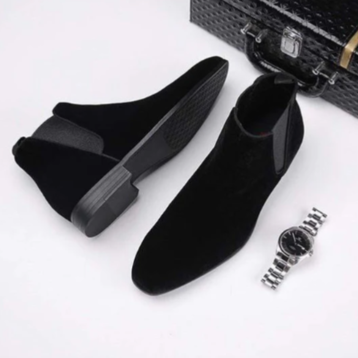 Rockwell | Herre Elegant ruskind Chelsea Ankle støvler