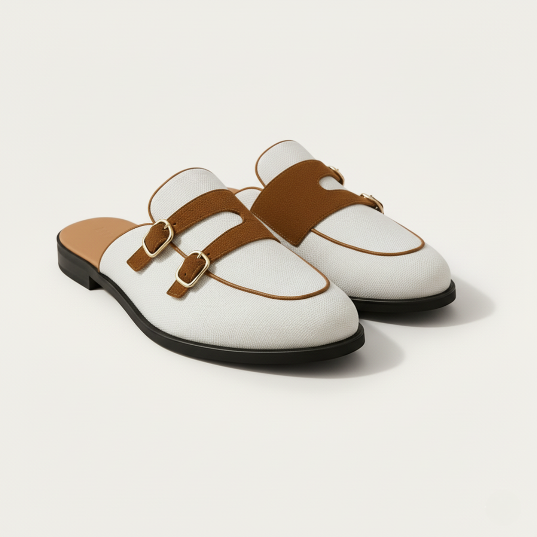 Henley Mule - herre Slip On loafers in Canvas