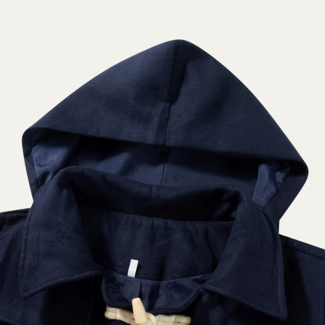 Montrose Ridge herre klassisk uldblanding vinter Toggle Duffle jakke