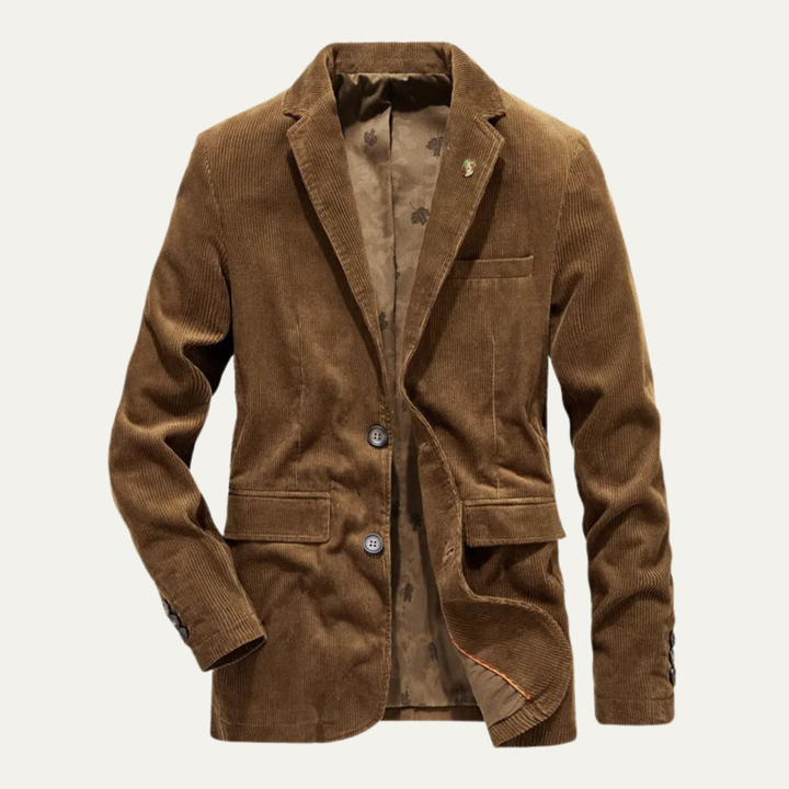 Freja Andersen | Herre vintage fløjl blazer