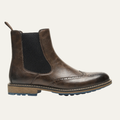 Monopoli | Herre klassisk Brogue Slip On Chelsea-støvler