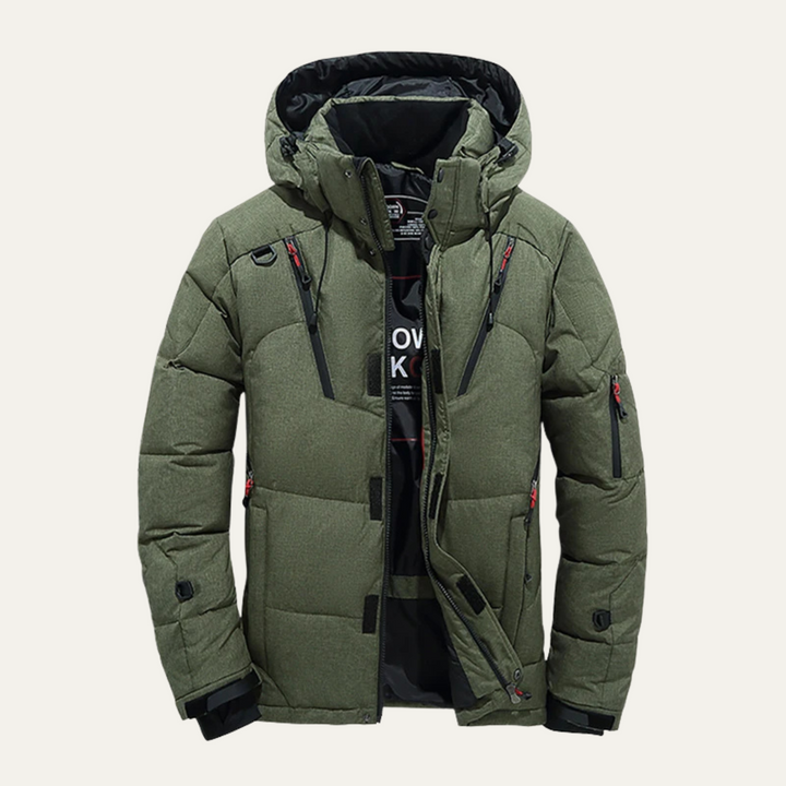 Freja Andersen | Herre Insulated vinter Park jakke med Hood