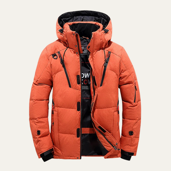 Freja Andersen | Herre Insulated vinter Park jakke med Hood