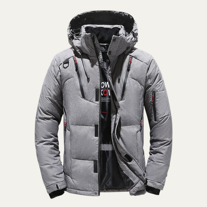 Freja Andersen | Herre Insulated vinter Park jakke med Hood