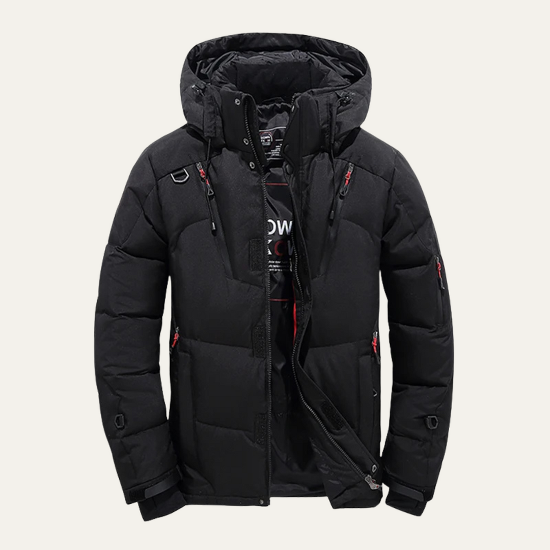 Freja Andersen | Herre Insulated vinter Park jakke med Hood
