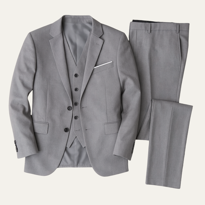 Freja Andersen | Herre 3 Piece slim fit jakkesæt - blazer, Waistcoat & bukser