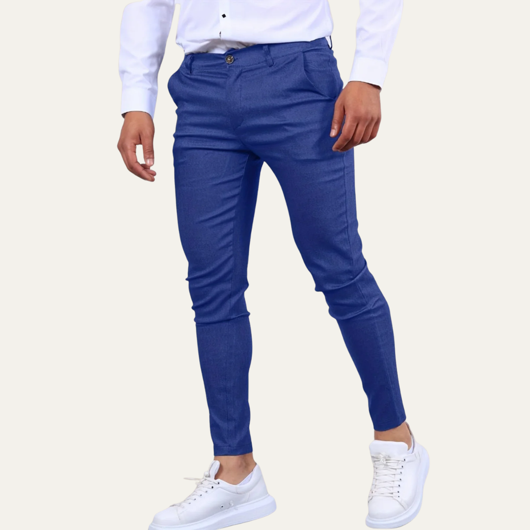 Freja Andersen | Herre slim fit afslappet stretch Chino bukser