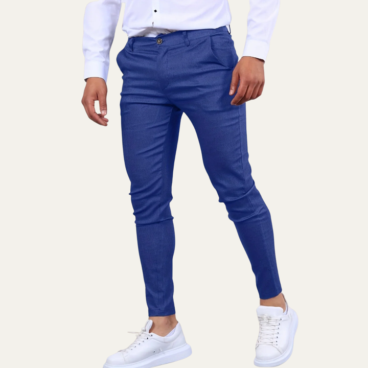 Freja Andersen | Herre slim fit afslappet stretch Chino bukser