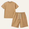 Parma | Herre sommer Jacquard sæt | T-skjorte og shorts
