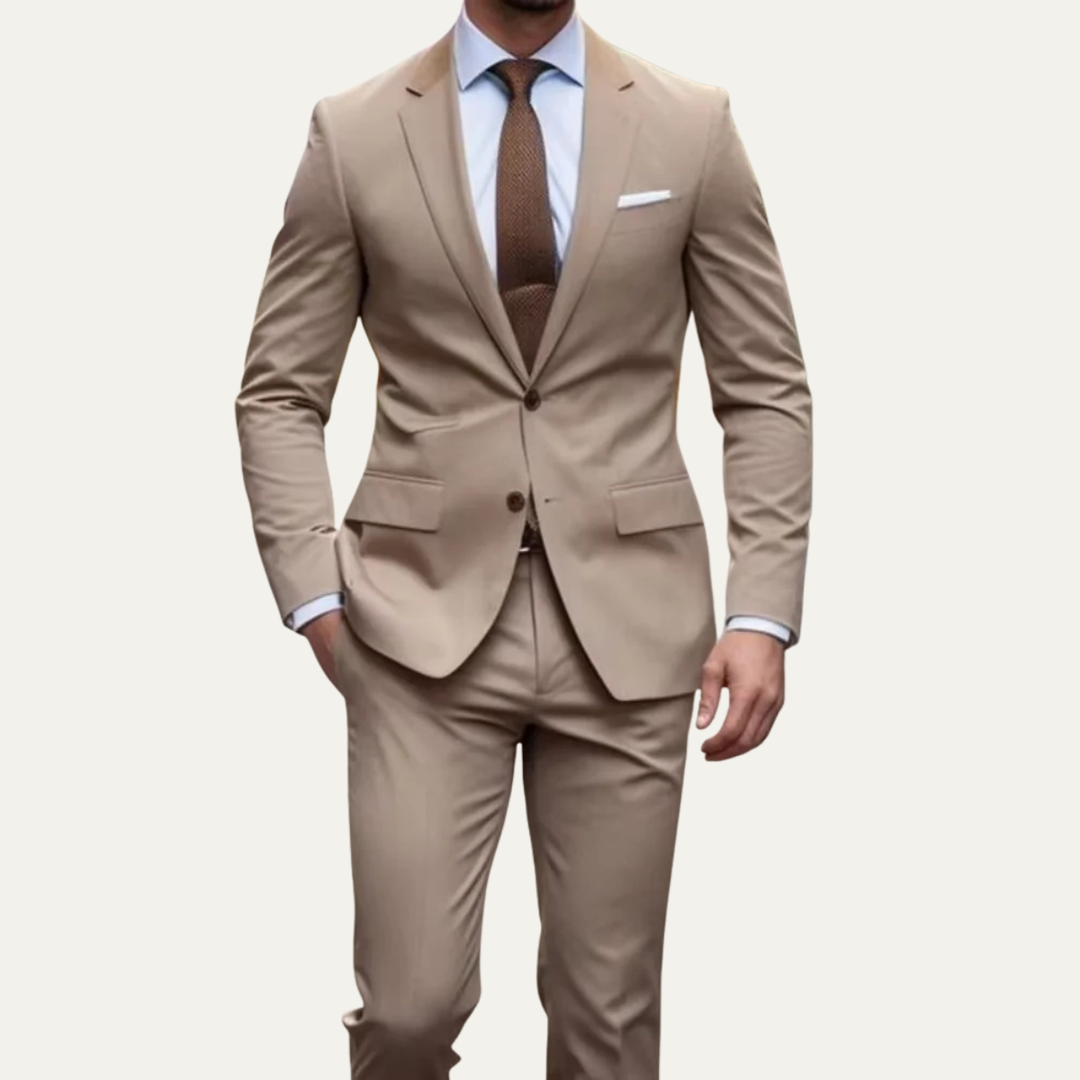 Notting Hill herre slim fit jakkesæt - skræddersyet 2 Piece Formal jakke & Trousers