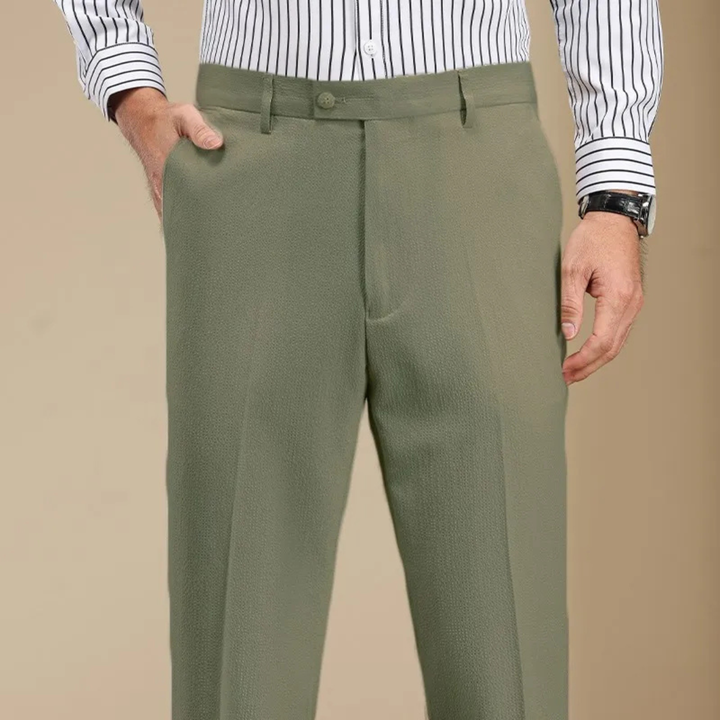 Freja Andersen | Herre Anti-Wrinkle Straight Leg pæne bukser
