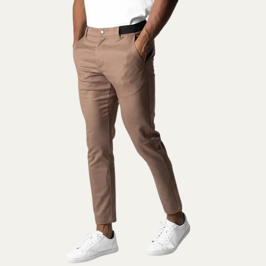 Freja Andersen | Herre slim fit trendy stretch Chino bukser