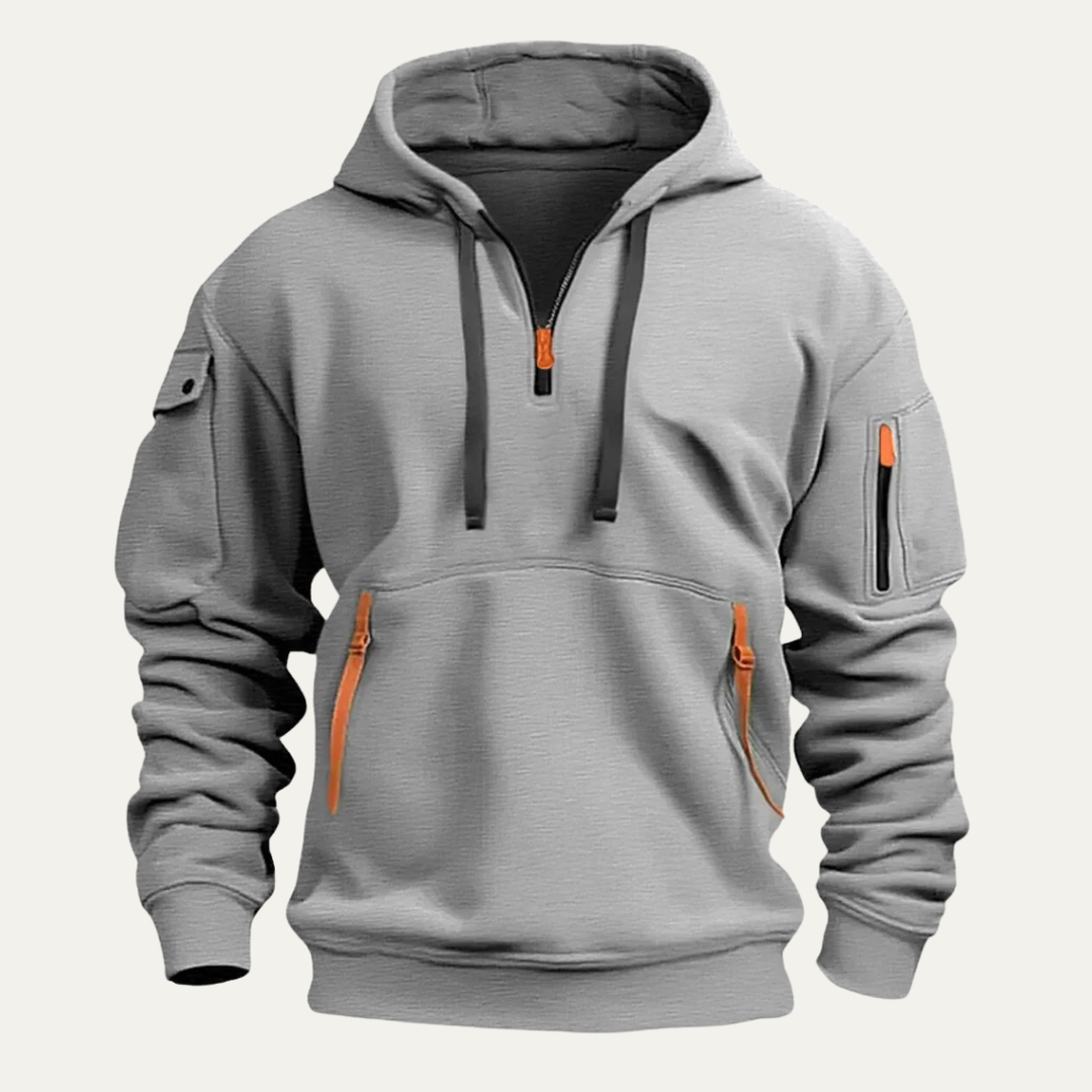 Freja Andersen | Herre Tactical Durable Multi Pocket Hoodie jakke