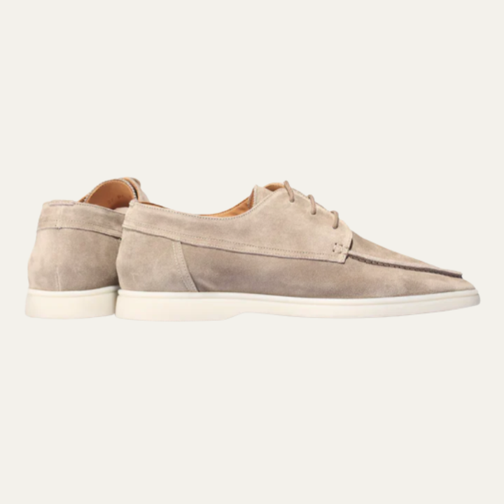 Freja Andersen | Herre klassisk afslappet ruskind Slip On loafers