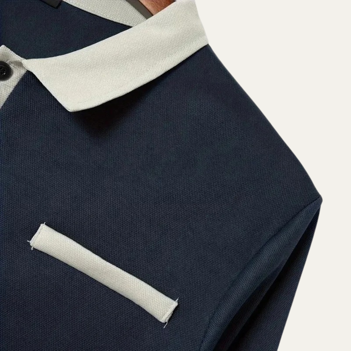 Freja Andersen | Herre afslappet slim fit polo trøje