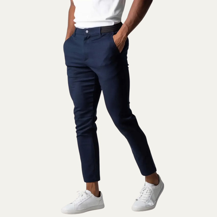 Freja Andersen | Herre slim fit trendy stretch Chino bukser