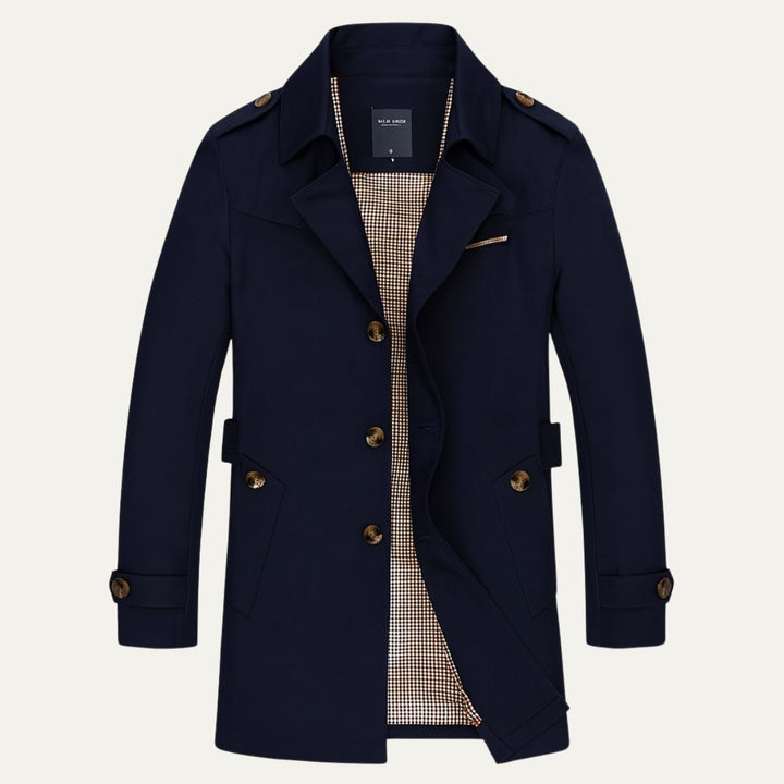 MauroIcardi elegant og stilfuld trenchcoat til mænd