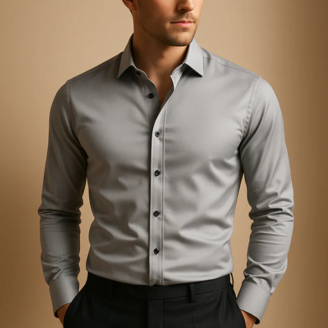 Freja Andersen | Herre Formal slim fit kjole skjorte