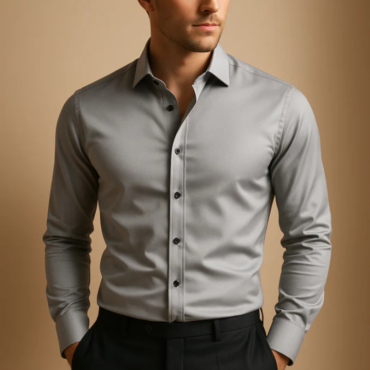 Freja Andersen | Herre Formal slim fit kjole skjorte