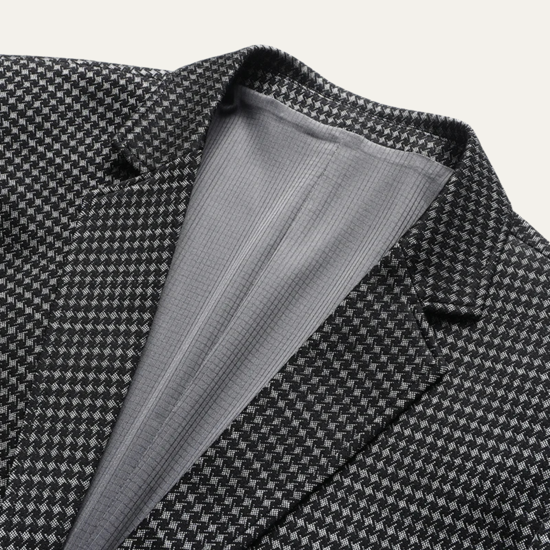 Freja Andersen | Herre Checkered stilren business afslappet Work jakke