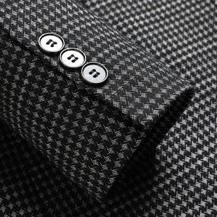 Freja Andersen | Herre Checkered stilren business afslappet Work jakke