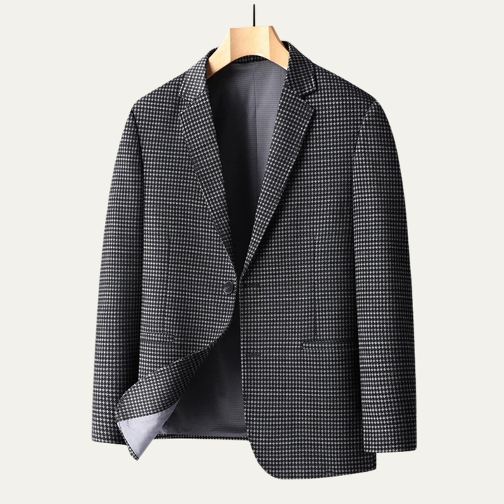 Freja Andersen | Herre Checkered stilren business afslappet Work jakke