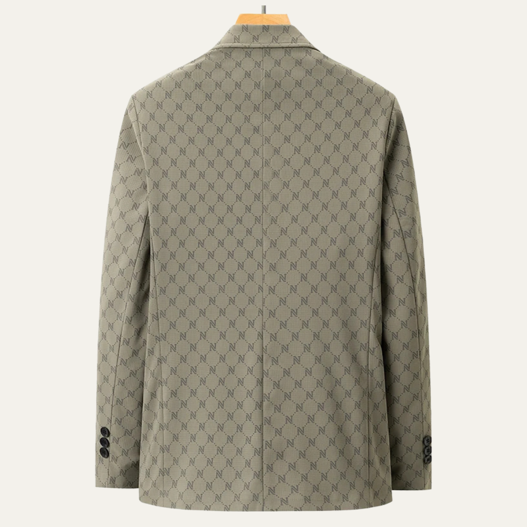 Freja Andersen | Herre let Patterned business afslappet Work jakke