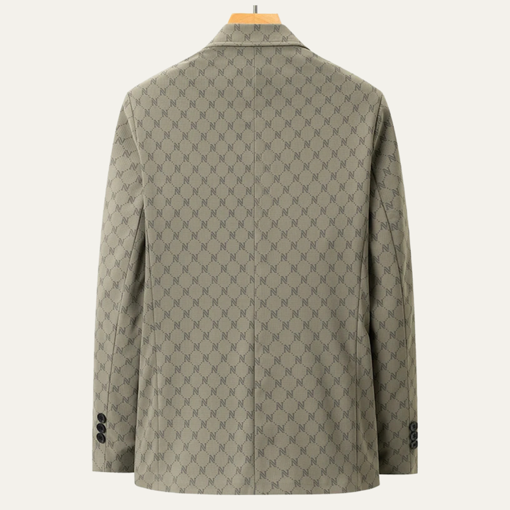 Freja Andersen | Herre let Patterned business afslappet Work jakke