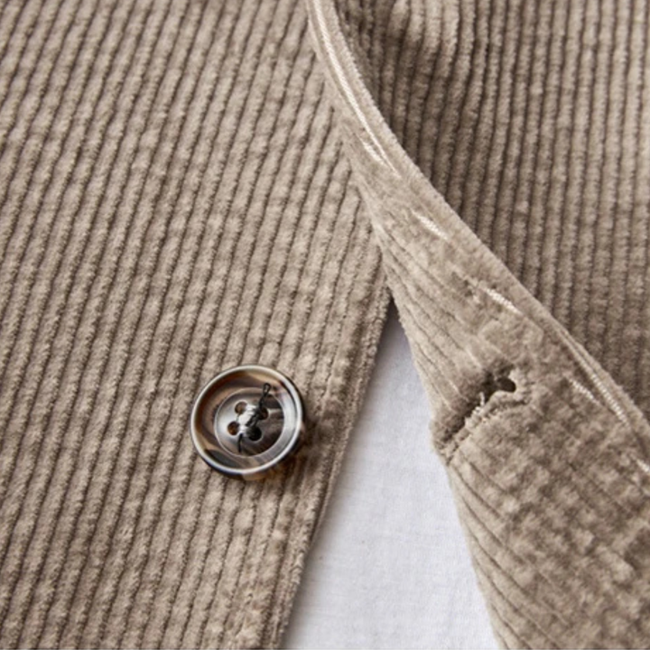Freja Andersen | Herre Elegant slim fit fløjl blazer