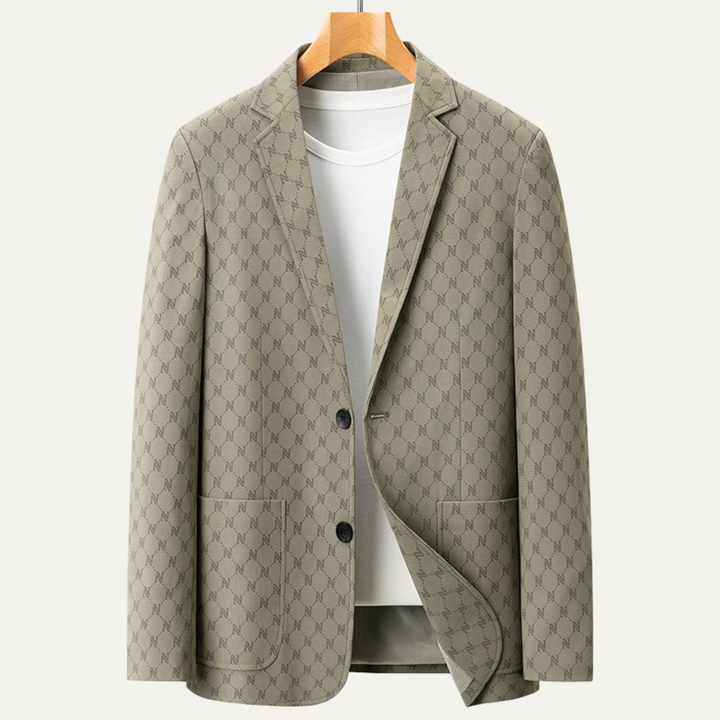 Freja Andersen | Herre let Patterned business afslappet Work jakke