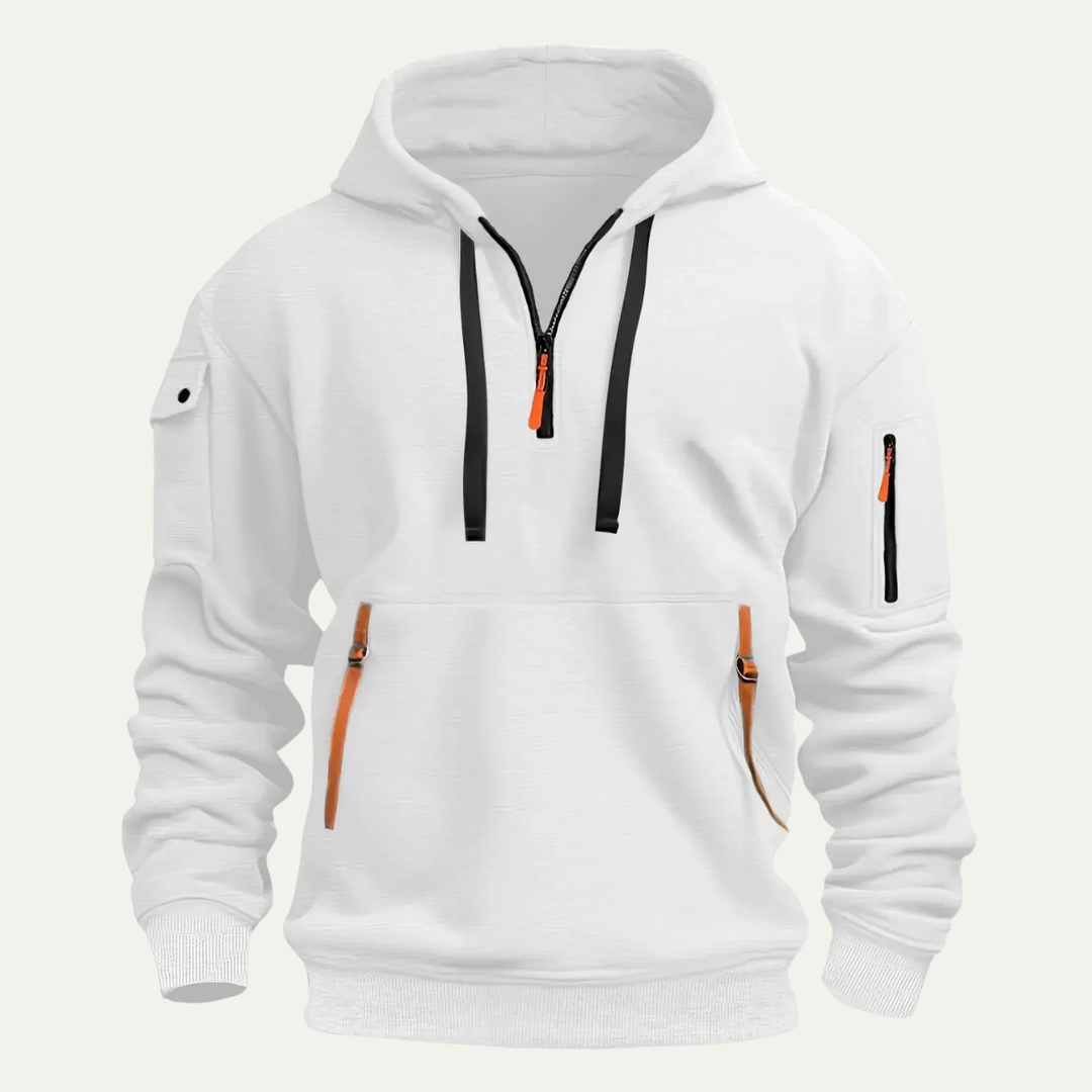 Freja Andersen | Herre Tactical Durable Multi Pocket Hoodie jakke