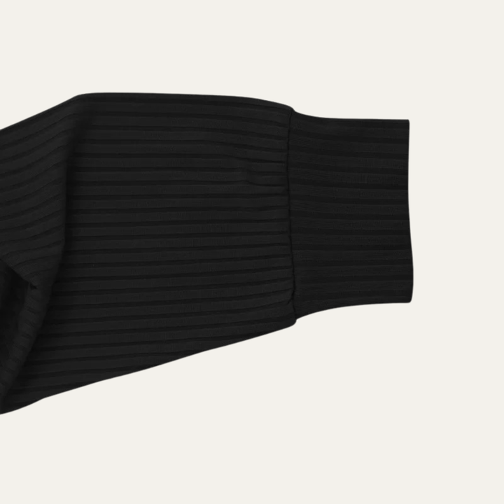 Freja Andersen | Herre Ribbed strikket poloshirt