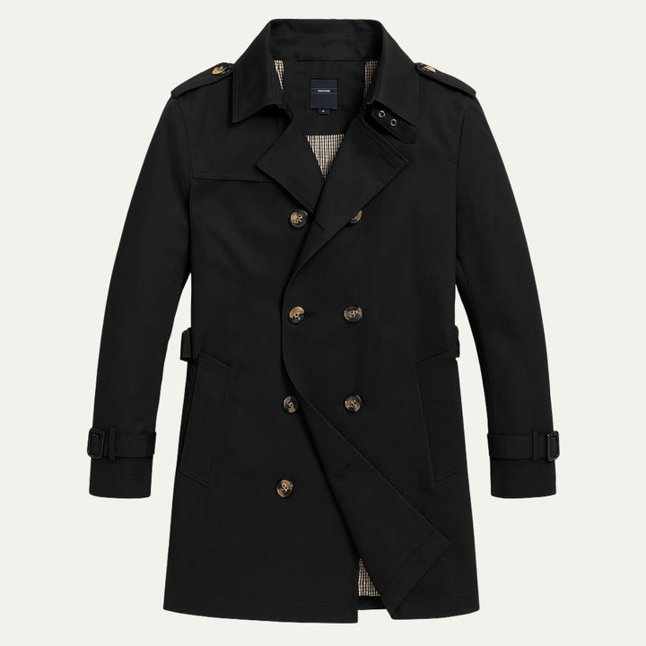 MauroIcardi elegant og stilfuld trenchcoat til mænd