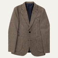 Freja Andersen | Herre afslappet retro tweed uld blazer