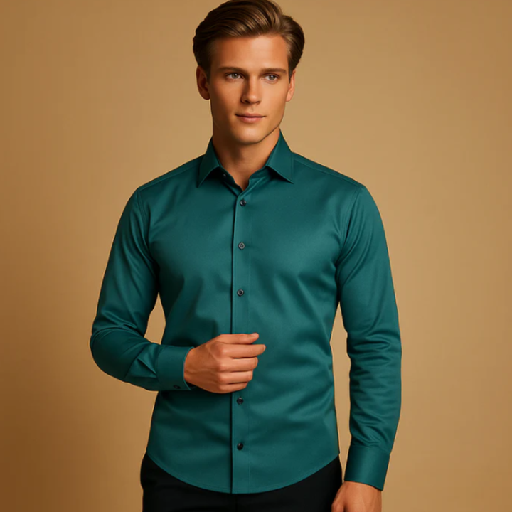 Freja Andersen | Herre Formal slim fit kjole skjorte
