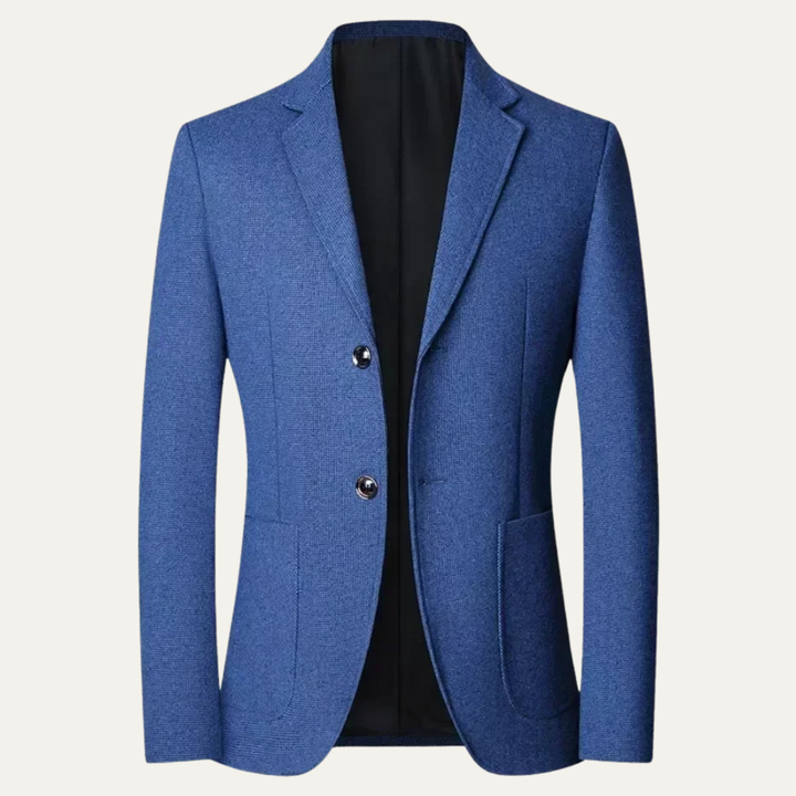 Freja Andersen | Herre stilren afslappet enkeltknappet jakkesæt blazer