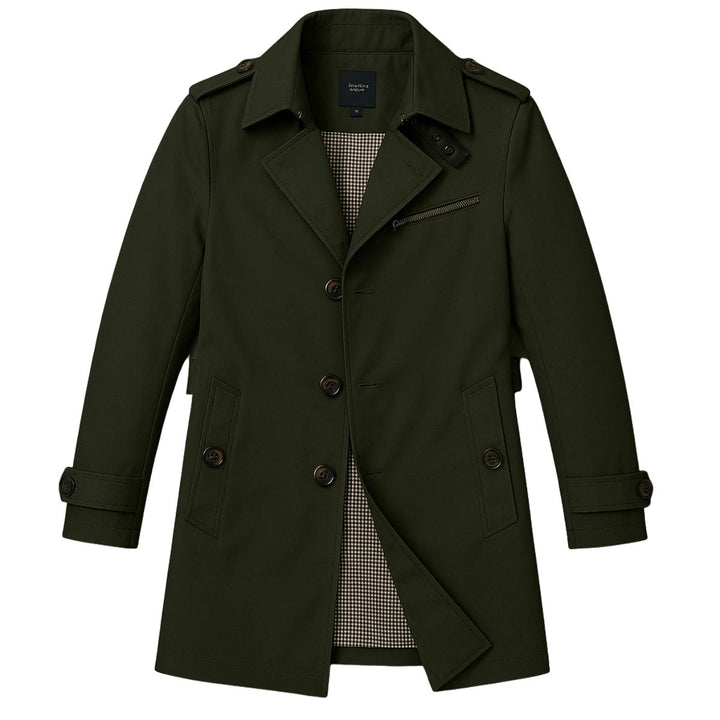 MauroIcardi elegant og stilfuld trenchcoat til mænd
