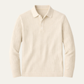 Freja Andersen | Herre ribstrikket til arbejde poloshirt